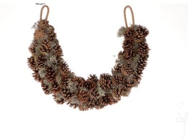 Hanger Moss Pine Pinecone