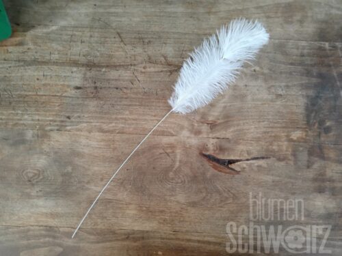 Marabu-Feder a. Draht ~20cm Btl. á 24 St.