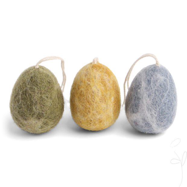 Eggs - Marble - Set of 3