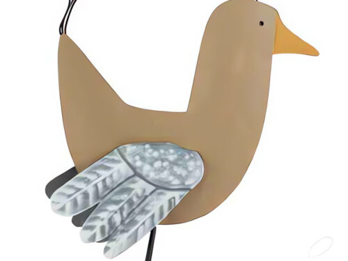 Vogel mit Herz 24 cm