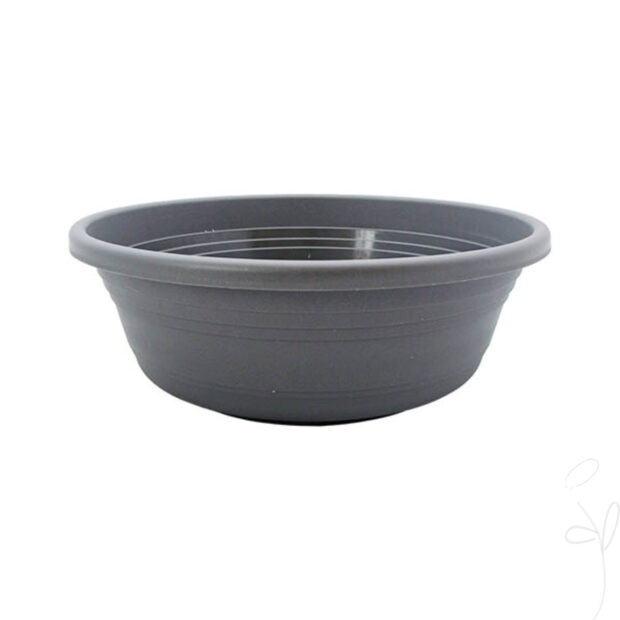 Pflanzschale Cilindro, Ø25xH9cm anthrazit