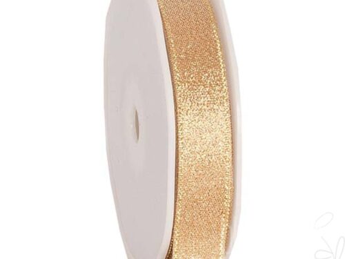 Lurexband, B15mm/L20m gold