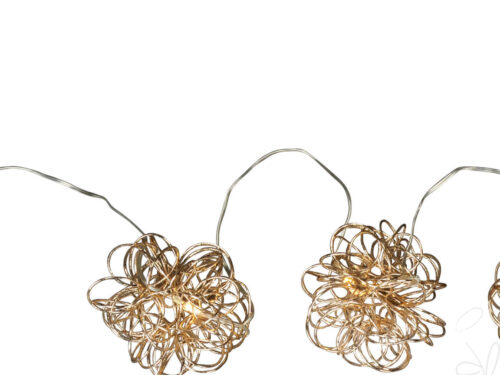 Lichterkette x10 m. Timer