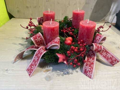 Werkstück Rot, 25cm