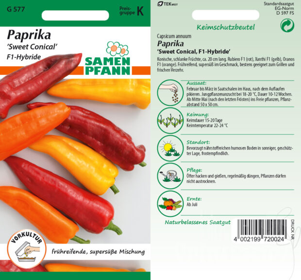 Paprika Forajido F1