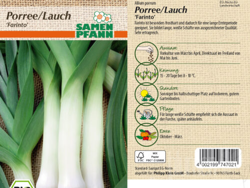 Porree/Lauch Farinto, BIO