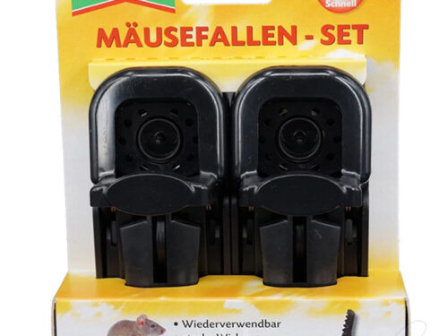 Mäuseschlagfallen-Set 2 Stück