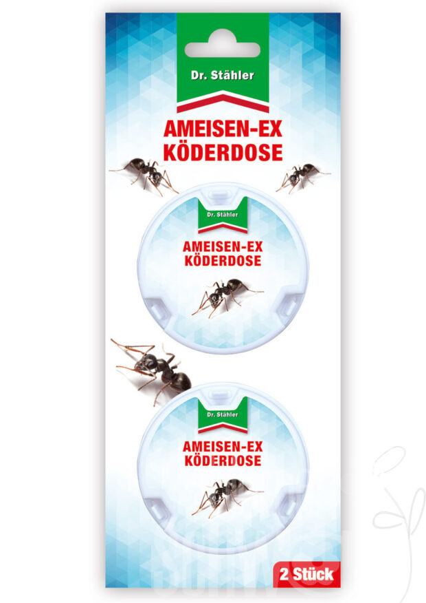 Ameisen-Ex Köderdose, 2 Dosen