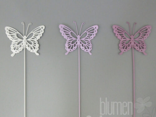 Schmetterling am Stab 3fach