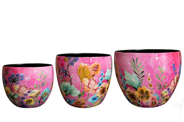 Topf Fiesta fuchsia D17 H15