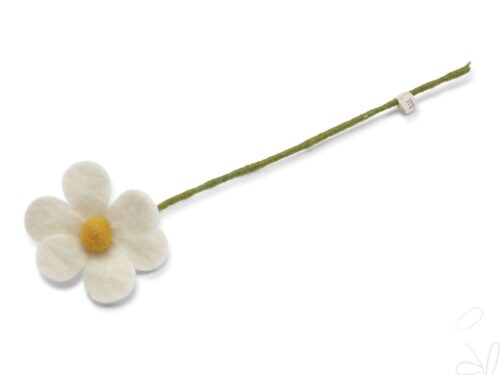 Simple flower - White