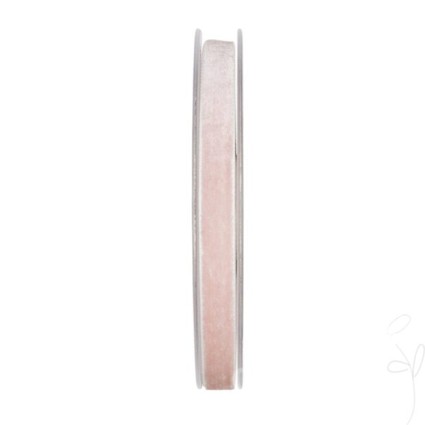 Samtband B10mm/L9,5m, zartrosa