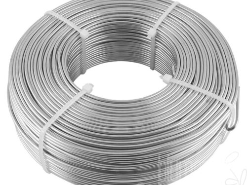 Alu-Draht blank, silber, 2mm/1KG