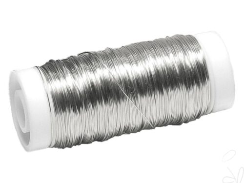 Myrtendraht, Ø0,3mm/Spule 100g silber