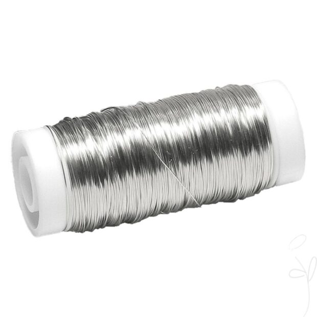 Myrtendraht, Ø0,3mm/Spule 100g silber