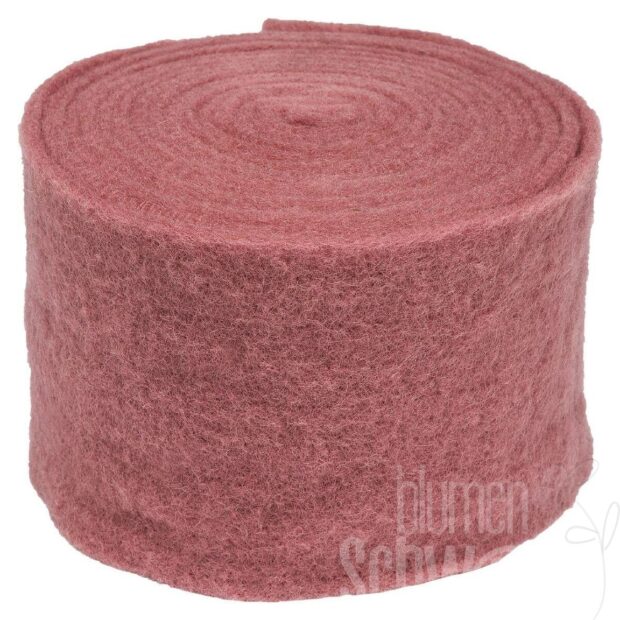 Topfband 5mx15cm, altrosa