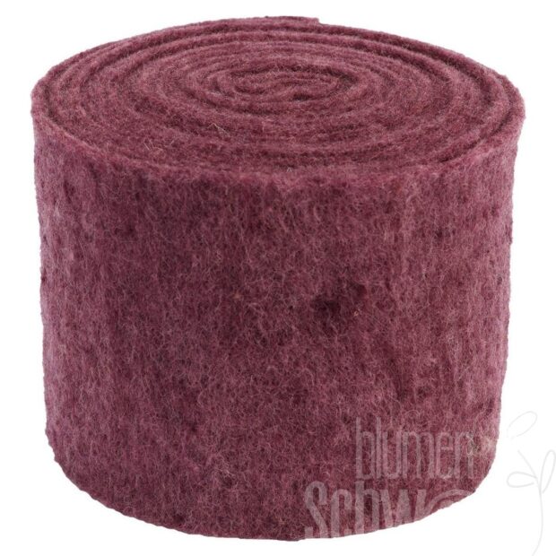 Topfband 5mx15cm, bord.brombeer