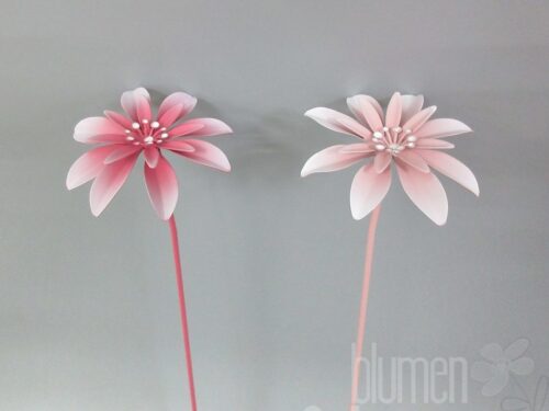 Blume am Stab 2fach D8,5x34cm