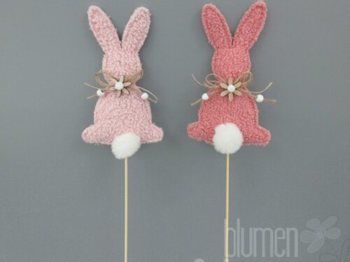 Hase am Stab 2fach 10x45cm