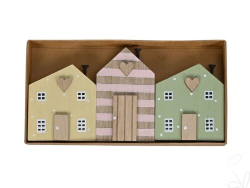Haus 3er Box 6x2x10cm