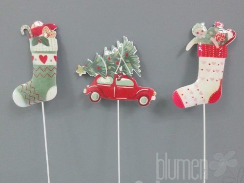 Weihnachtsstecker 3fach 8,5x47cm