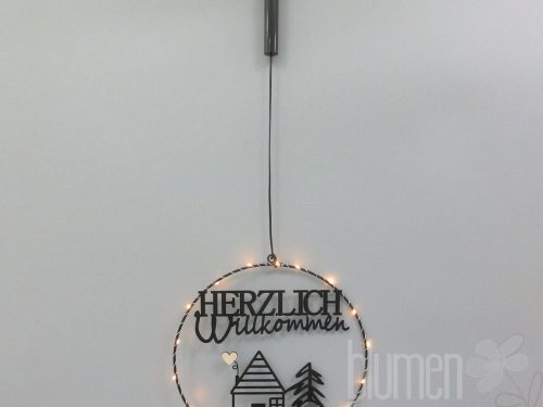 LED-Ring Willkommen D30cm