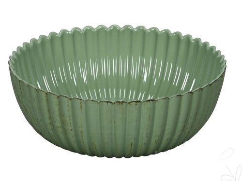 Schale Rillen D20xH7,5cm