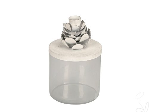 Tafelkerzenhalter Dose D10,5x16,5cm